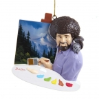 Bob Ross Painting Ornament