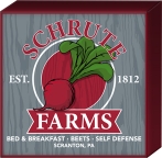 The Office- Schrute Farms Wood Box Sign