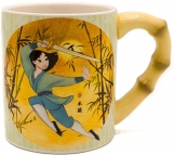 Mulan Mug w/ Sculpted Handle