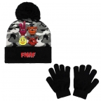 Five Nights at Freddy's Camo Beanie & Gloves Set Youth