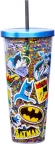 Batman 32 oz. Glitter Cup + Straw
