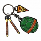 TMNT Charms Keychain