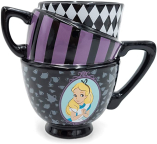 Alice in Wonderland Stacked Teacups 3D Sculpted Mug
