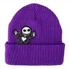 Nightmare Before Christmas Jack Purple Beanie