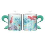 The Little Mermaid- Princess Ariel 20oz Shaped Handle Ceramic Mug