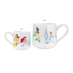 Disney Princess Icon Sparkle 18oz Tapered Pottery Mug
