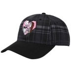 Nightmare Before Christmas Jack & Sally Plaid Hat