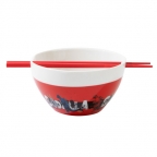 Godzilla Red Ramen Bowl & Chopsticks