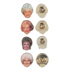 Golden Girls Lapel Pin Set (4)