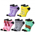 Friends 5 Pair Ankle Socks