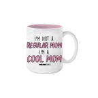 Mean Girls Cool Mom Wax Resist 17oz Ceramic Pottery Mug