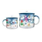 Alice in Wonderland Reactive Glaze 20oz Camper Ceramic Mug