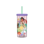 Disney Princesses Cup with Straw