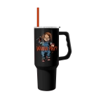 Chucky- Wanna Play 40oz Stainless Steel Tumbler W Handle