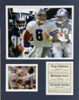 Aikman, Irvin, Smith - 11x14 Matted Photos