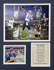 Tom Brady 6x Champ - 11x14 Matted Photos