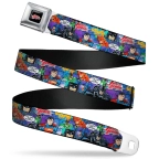 Justice League Collage Seatbelt Belt