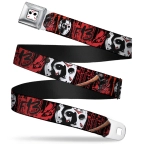 Friday the 13th- Jason Mask Seatbelt Belt