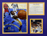 Kobe Bryant - 81 Points -  11x14 Matted Photos