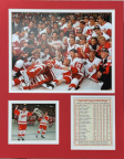 Detriot Red Wings 1997 - 11x14 Matted Photos