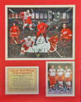 Detroit Red Wings Retired Numbers - 11x14 Matted Photos