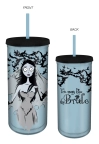 Corpse Bride with Crows 20oz Plastic Tall Cold Cup W Lid