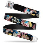 Ren & Stimpy Seatbelt Belt