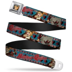 Harley Quinn Seatbelt Belt