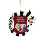 Jim Shore: Beetlejuice Sandworm & Book Ornament