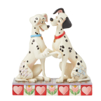 Jim Shore: 101 Dalmatians- Pongo & Perdita Figurine
