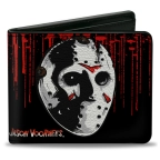 Friday the 13th- Jason Mask Bloody Bi-Fold Wallet