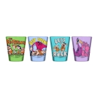 The Flintstones Shot Glass Set 4-Pack