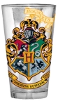 Harry Potter Hogwarts Crest with Flag 16oz Pint Glass