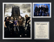 Def Leppard 11x14 Matted Photos