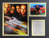 The Fast and the Furious - 11x14 Matted Photos
