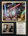 Star Wars Trilogy 11x14 Matted Picture