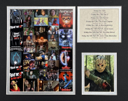 Friday the 13th Mosaic - 11x14 Matted Photos