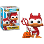 Mickey & Friends- Devil Donald with Pumpkin Specialty Series Pop!