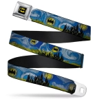 Batman Starry Night Seatbelt Belt