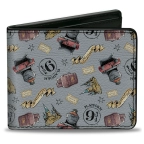 Harry Potter Icons Bi-Fold Wallet
