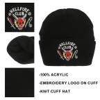 Stranger Things 4- Hellfire Club Beanie