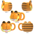 Garfield Face Ceramic 3D Sculpted Mug