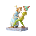 Jim Shore: Peter Pan- Wendy Kissing Peter Figure