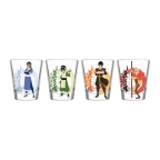 Avatar Shot Glass Set 4-Pack