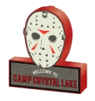 Friday the 13th Mask Peeking Large Die Cut Mdf Box Wall Sign