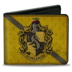 Harry Potter- Hufflepuff Crest Bi-Fold Wallet