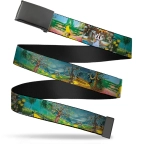 Wizard of Oz Yellow Brick Road Webbing Belt