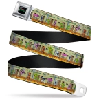 TMNT Arcade Scene Seatbelt Belt