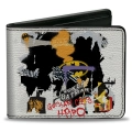 Batman VS Joker Graffiti Bi-Fold Wallet