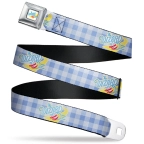 Wizard of Oz- Dorothy Gingham Seatbelt Belt